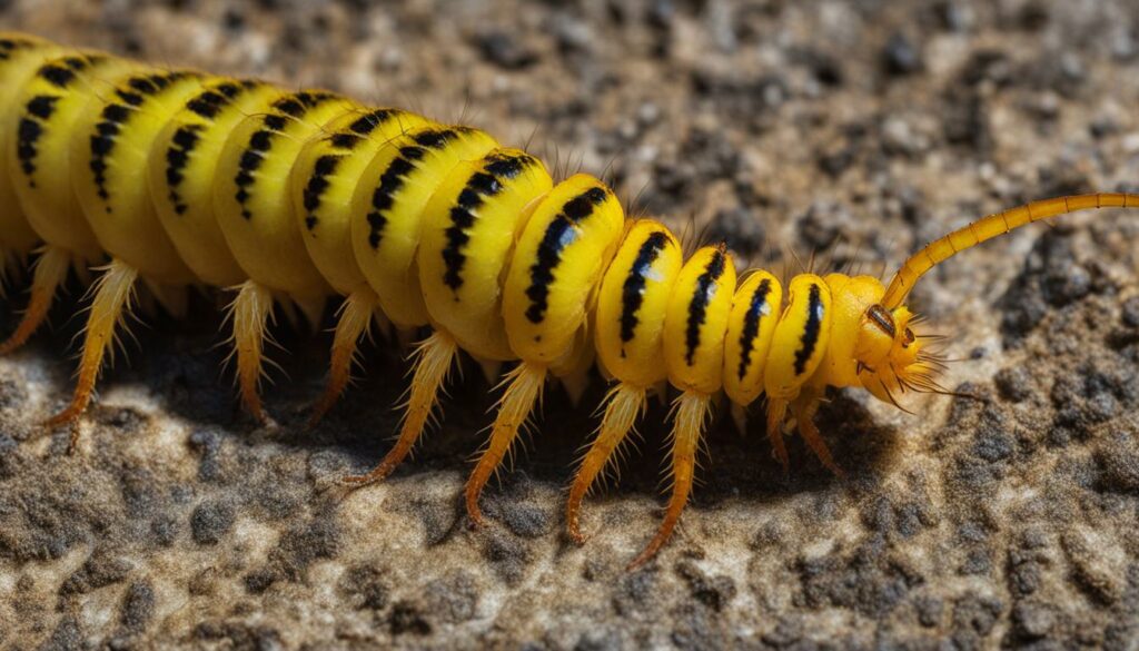 Yellow Centipede