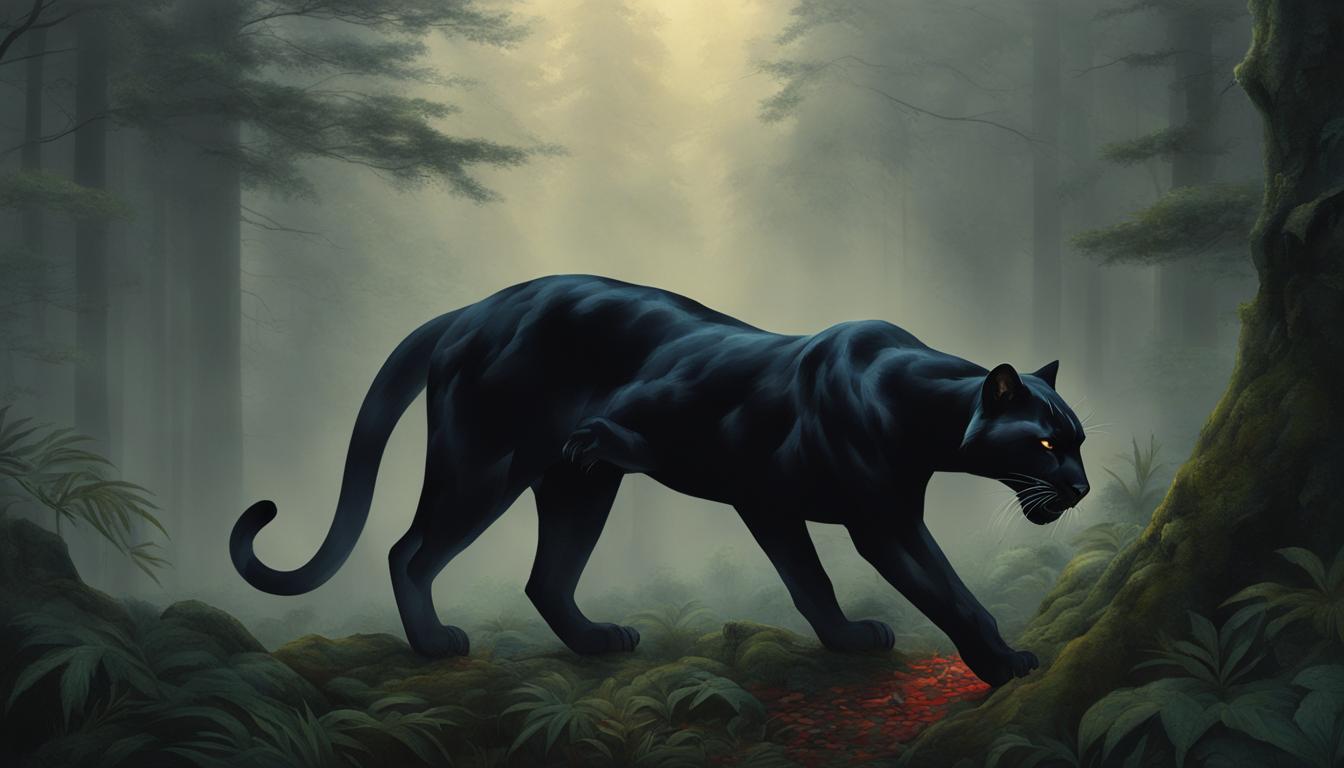 dream about a panther eating