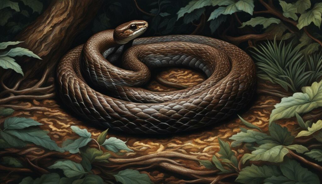 dream about brown snake