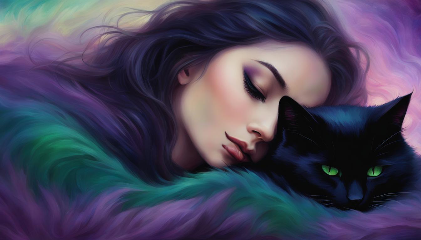 dream about cuddling a black cat