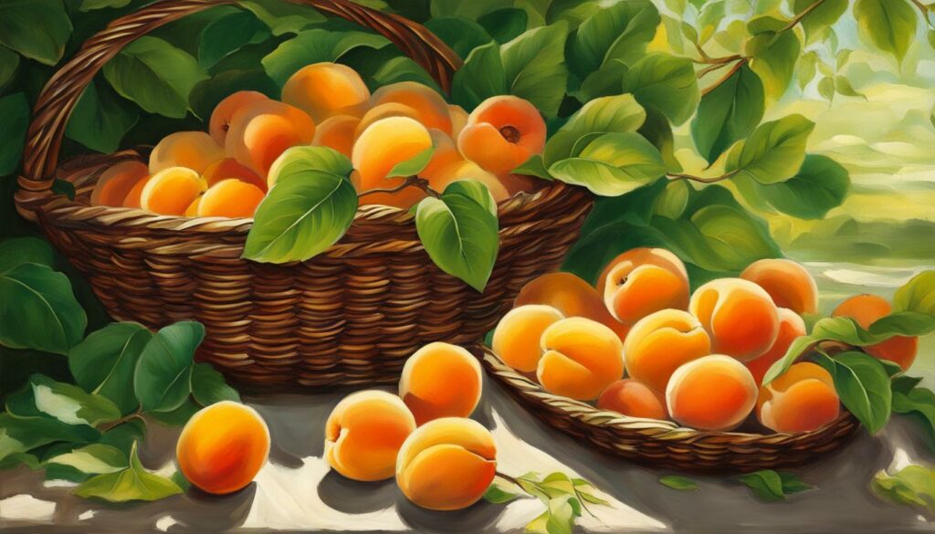 dream about ripe apricots