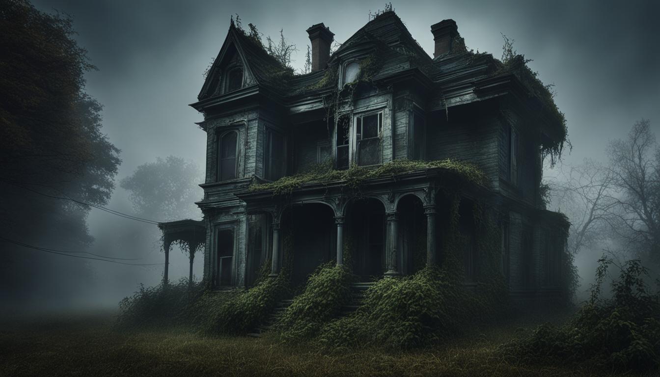 dream about seeing haunted house