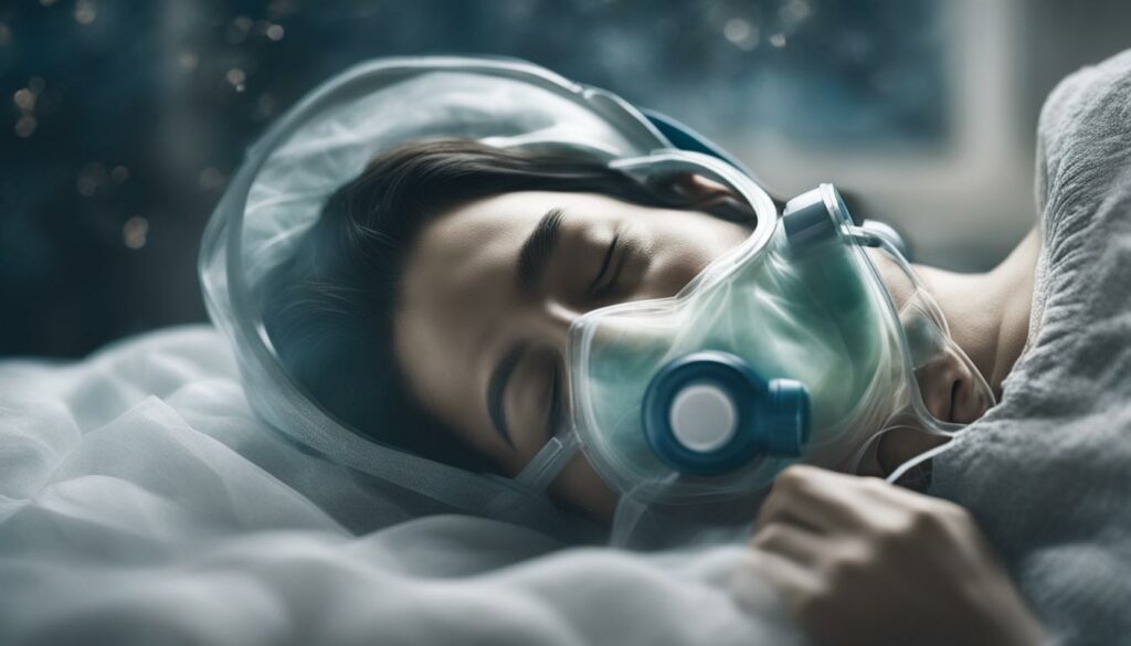 dream about using an oxygen mask