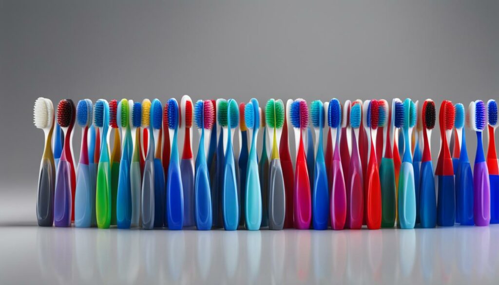dream of seeing colored toothbrush
