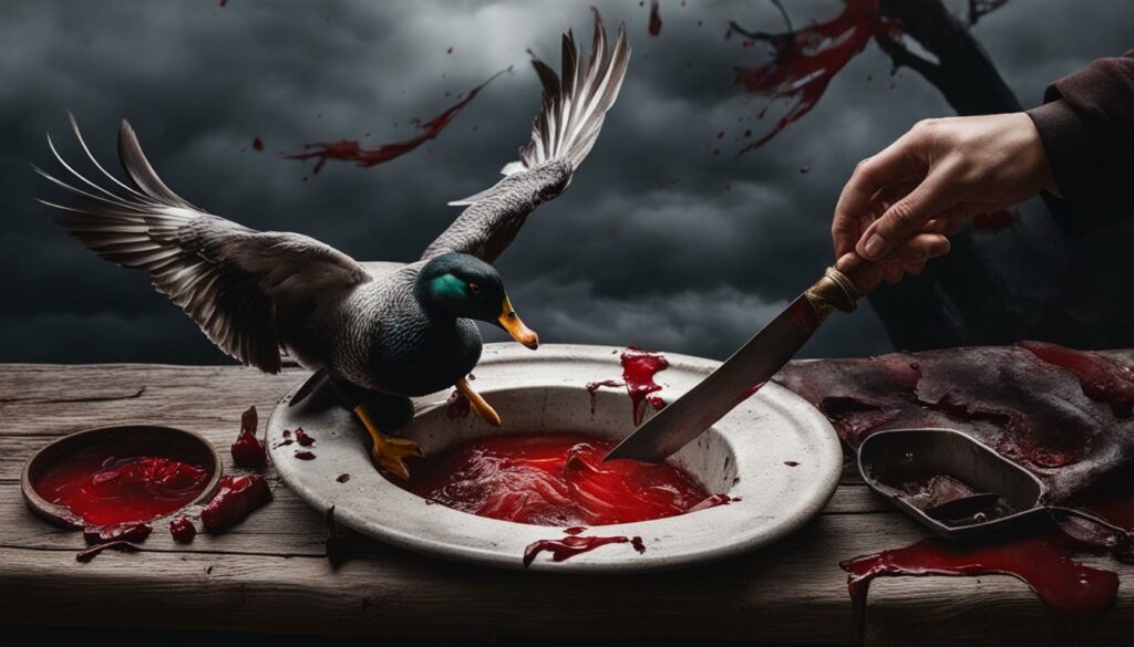 dream symbolism of slaughtering a duck