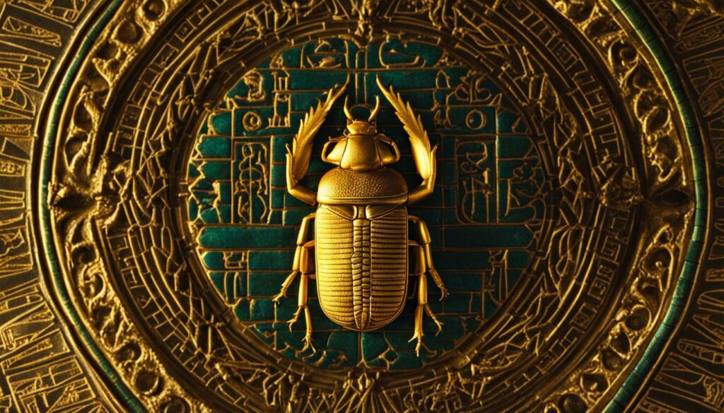 history of scarab beetle