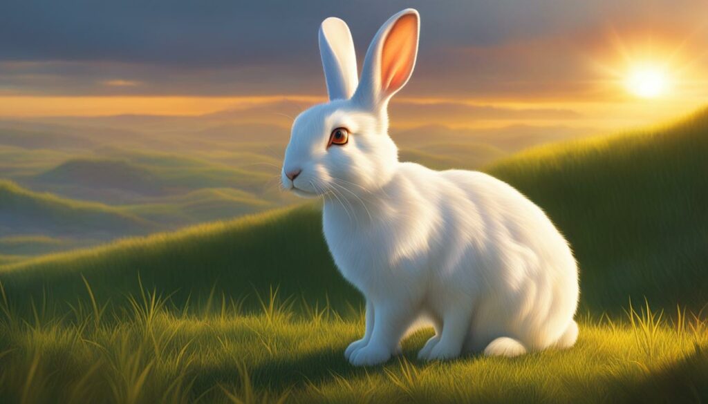 white rabbit dream symbolism of transformation and new beginnings