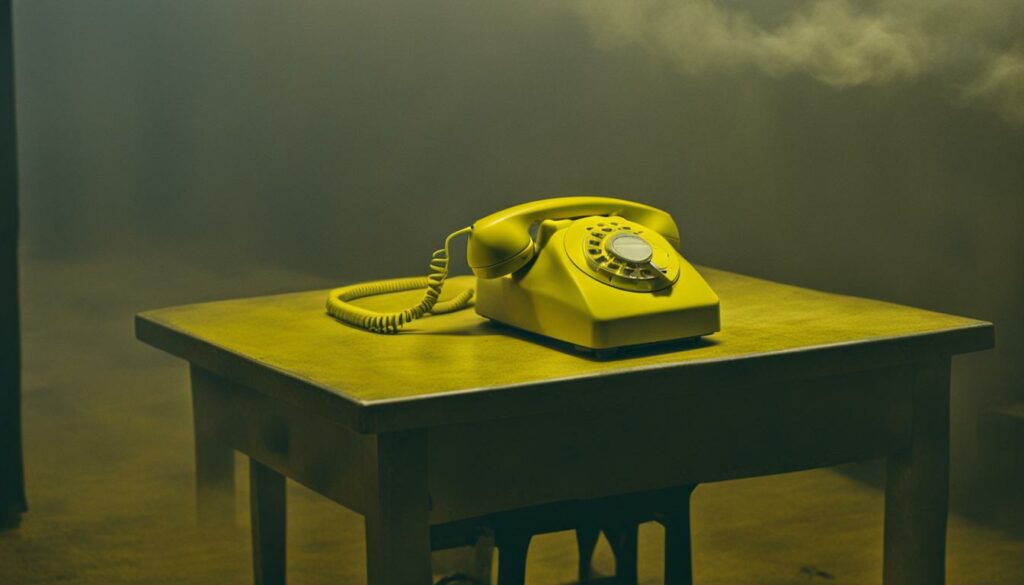 yellow telephone dream interpretation